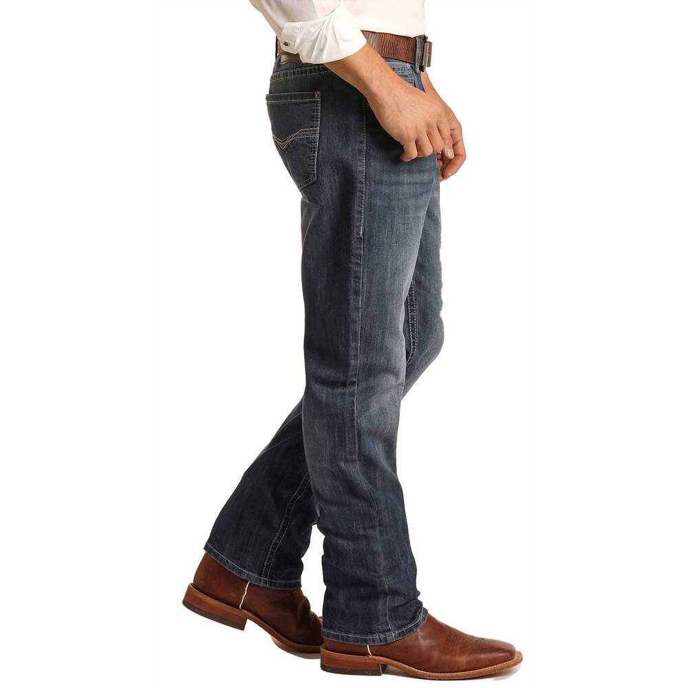 NEW PANHANDLE double barrel bootcut jeans in dark vintage